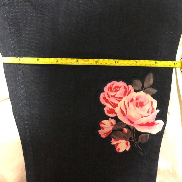 Kate Spade New York Rose Kick Flare Jean Broome St - Picture 4 of 6